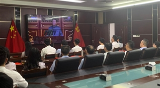 同庆百年华诞、共创公司辉煌 ———隆发集团党总支组织全体党员干部职工集中收看庆祝中国共产党成立100周年大会
