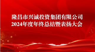 扬帆启航新征程 砥砺前行谱新篇 ——隆投集团召开2024年度年终总结暨表扬大会